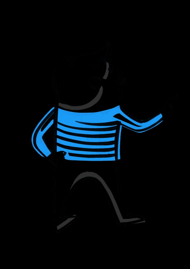 Digitedu maskot ukazující na ceník